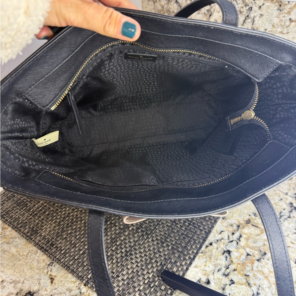 EUC Kate Spade Kirk Park Saffiano Leather Britain Tote Bag - Picture 9 of 10